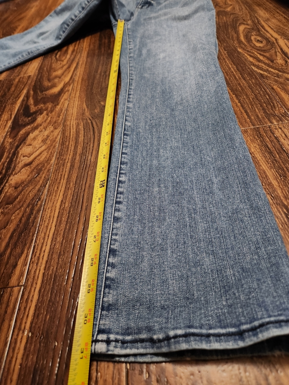 PARKER SMITH Women's Straight-Leg Blue Jeans Sz 30 - Picture 6 of 8